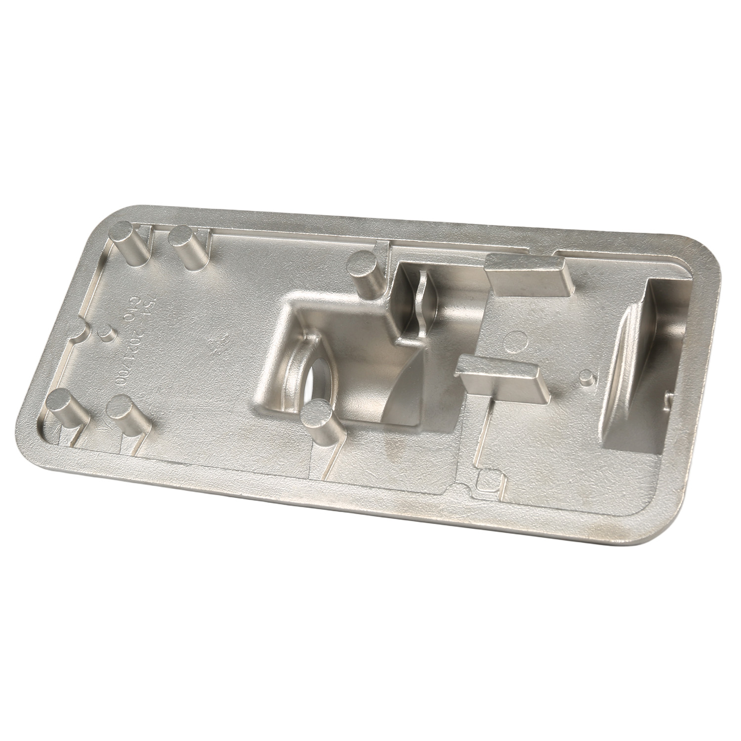 Stainless steel machine panel